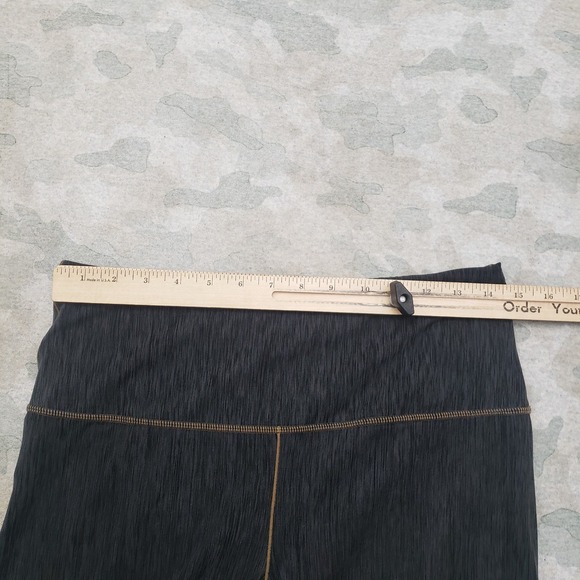 Prana Leggings Womens Large Gray Pull On Fitness Yoga Gym - Picture 4 of 9